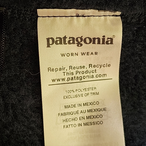 Patagonia Navy Blue Fleece Pullover - Picture 7 of 8